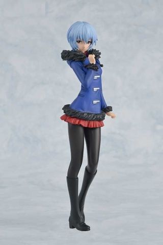 Evangelion Rei Ayanami Winter Outfit 2017 Pvc 8 " Pm Figure Sega (100 Authentic)