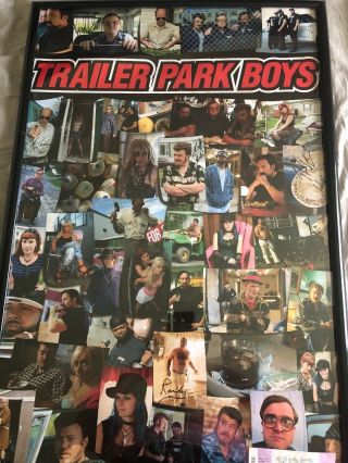 Trailer Park Boys Autographed Poster