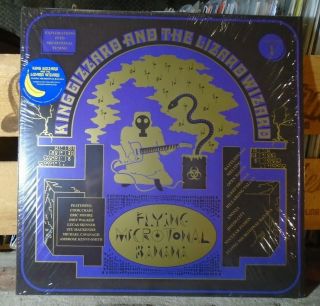 King Gizzard And The Lizard Wizard Flying Microtonal Banana Lp Yellow Vinyl