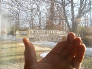 RARE SAMPLE SIZE CLARK STANLEY ' S SNAKE OIL LINIMENT HAND BLOWN 1890s BOTTLE 7