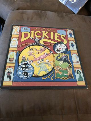 The Dickies - Killer Klowns From Outer Space Lp 1st Press Vinyl Misfits Nofx
