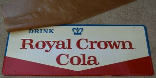 Vintagecollectible Drink Royal Crown Cola Advertisingsign Tobacco Paper