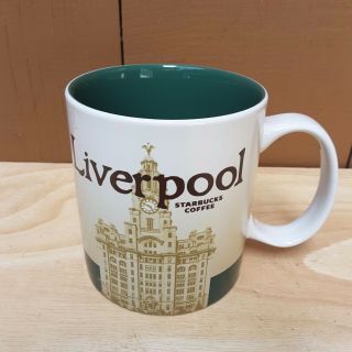 Starbucks City Mug 16 Oz Liverpool Series 2016 England Discontinued