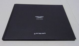 Aston Martin Vanquish Hardback Dealer Brochure Book