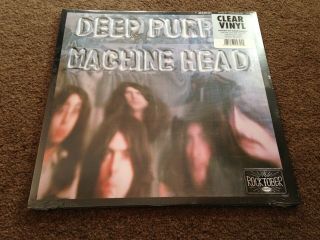 Deep Purple Machine Head Ultra Rare Rocktober 2016 Clear Vinyl