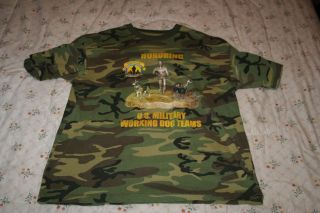 Natural Balance Pet Foods 2013 Rose Parade Military Dogs T - Shirt X - Large