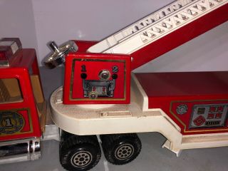 1980 Tonka Fire truck 1 Hook And Ladder - Fire Engine 3