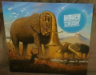 Lettuce ‎– Crush; Funk; Lr0001; 2 X Vinyl Lp; Hype Sticker;