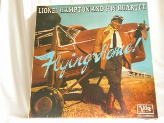 Lionel Hampton Quartet Flying Home Oscar Peterson Buddy Rich Ray Brown 5 Lp