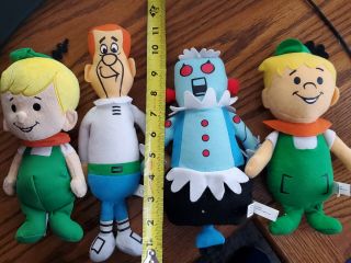 4 Jetsons Plush Figures 2 Different Elroy,  1 George And 1 Rosie - And Smok