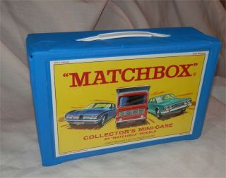 Scarce,  version.  1970s.  LESNEY.  Matchbox Superfast Carry Case &Trays. 2