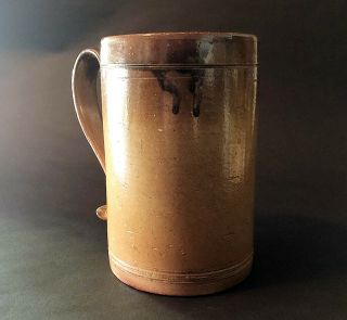 A Fine English Saltglazed Stoneware Tavern Tankard 1800 - 30