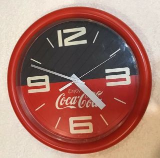 Vintage 1989 Coke Coca Cola Wall Clock Limited Production