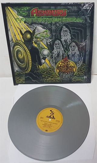 Ashbury Eye Of The Stygian Witches Silver Vinyl Lp Record