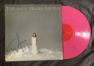 Tori Amos - Under The Pink,  Oop,  Rare Pink Vinyl,  Signed By Tori Amos