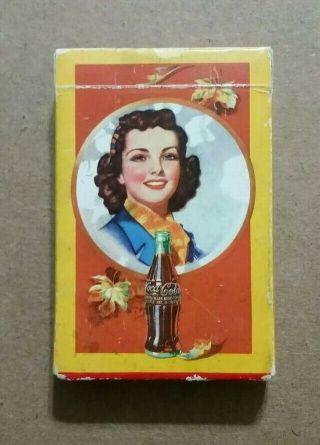 Coca - Cola Playing Cards,  Complete Deck,  1943