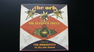The Orb Ft.  Lee Scratch Perry - The Orbserver In The Starhouse - Signed By Lsp -