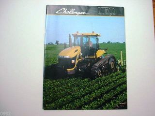 Caterpillar Challenger Mt700 Series Agricultural Tractor Brochure 28 Page
