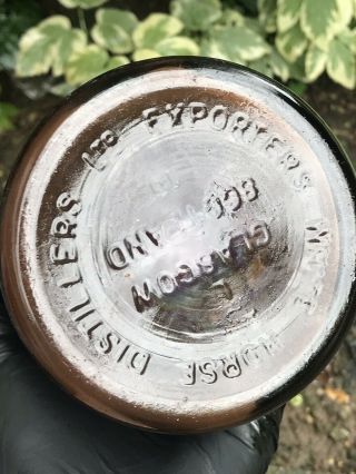 Vintage Rare White Horse Cellar Blended Scotch Whiskey Bottle (Spring Cap) 5