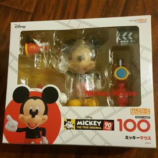 Good Smile Company - Nendoroid Series 100: Disney Mickey Mouse:the True