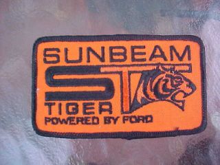 1970s Sunbeam Tiger Jacket Patch Large Powered By Ford True Vintage Sportscar