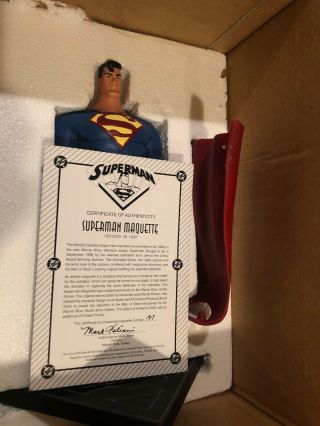 “superman The Animated Adventures” Superman Maquette