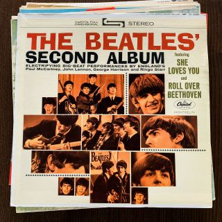 The Beatles Second Album 1964 Capitol Stereo St - 2080 1st Press Factory