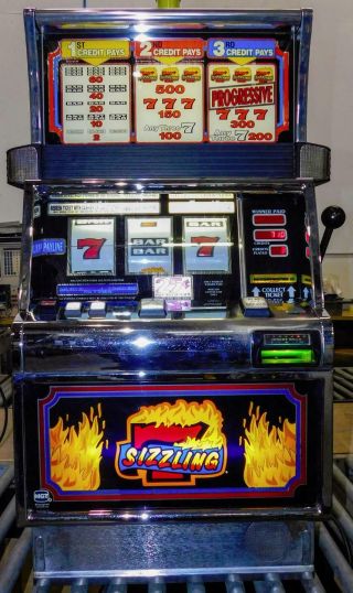 Igt S - 2000 Reel Slot Machine: Sizzling 7
