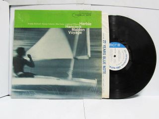 Herbie Hancock - Maiden Voyage On Blue Note 4195 Jazz Lp - Vg,  Mono