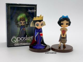 4 " Snow White Villain Q Posket Disney Character Figure Collectable Figurine Set