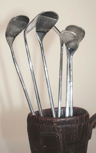 Set of Six Alvin Sliver Golf Club Swizzle/Stir Sticks 7