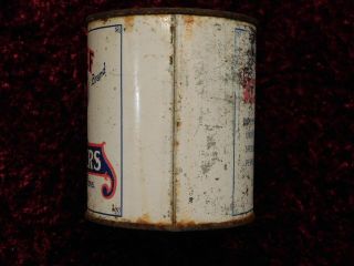 VINTAGE 1 PINT CHEF BRAND OYSTER TIN CAN Wm JACOBS & SON BALTIMORE MD. 2