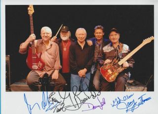 Tcb Band In Person Signed Glossy Photo 8 X 10 Inch Autograph - Elvis Presley Band
