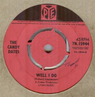 The Candy Dates Well I Do Mod Beat Dancer Listen To It