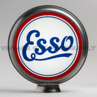 Esso Script 15 " Gas Pump Globe (g911)