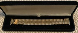 Vintage Rare Nj Bell - Watch Band Link - American Telephone