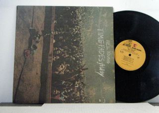 Neil Young Lp Time Fades Away 1973 Reprise Insert