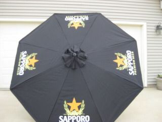 Sapporo Premium Beer 9 Ft Patio Umbrella