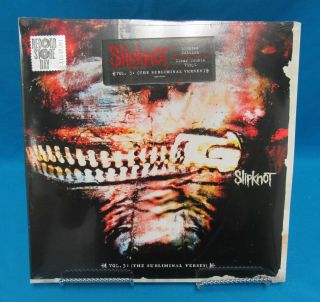 Slipknot Vol.  3: (the Subliminal Verses) 2xlp Clear Vinyl Rsd 2014