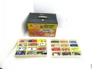 24 Vintage Hot Wheels Cars With Case