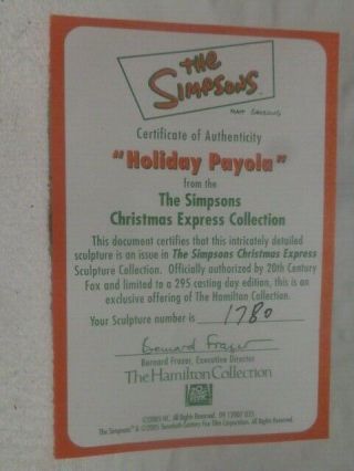 Simpsons Christmas Express,  Holiday Payola,  1780, 7