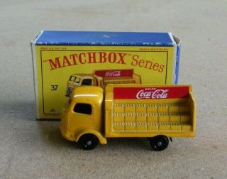 Matchbox Lesney Coca - Cola Lorry Karrier Bantam 2 Ton No.  37 A Cn