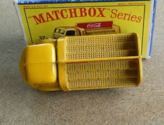 Matchbox Lesney Coca - Cola Lorry Karrier Bantam 2 Ton No.  37 A CN 5