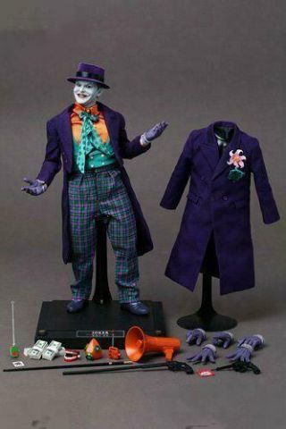 Movie Masterpiece Hot Toys Batman Dx08 The Joker Jack Nicholson 1/6 Figure