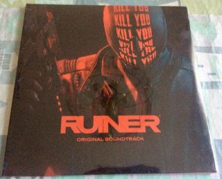 Ruiner Soundtrack Deluxe 2xlp,  Red & Black Vinyl,  Rare