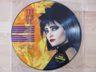 Siouxsie & The Banshees - 1st & 2nd Peel Sessions 12 " Vinyl Pic Disc Pistols