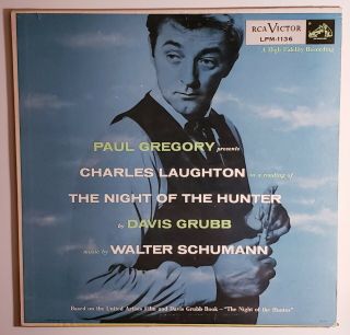 The Night Of The Hunter - Soundtrack Lp (vinyl) - Rare - Walter Schuman