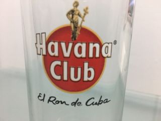 Set Of 6 Havana Club Rum Glasses 8 Oz Turbo (mojito)