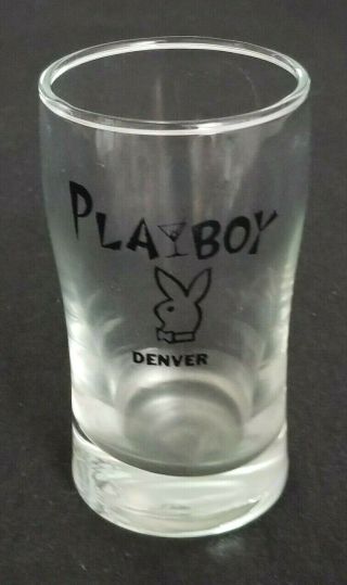Vintage Playboy Club Denver Glass: From The 1960 