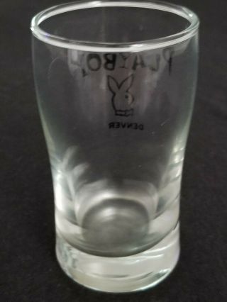 Vintage Playboy Club Denver Glass: From the 1960 ' s in 3